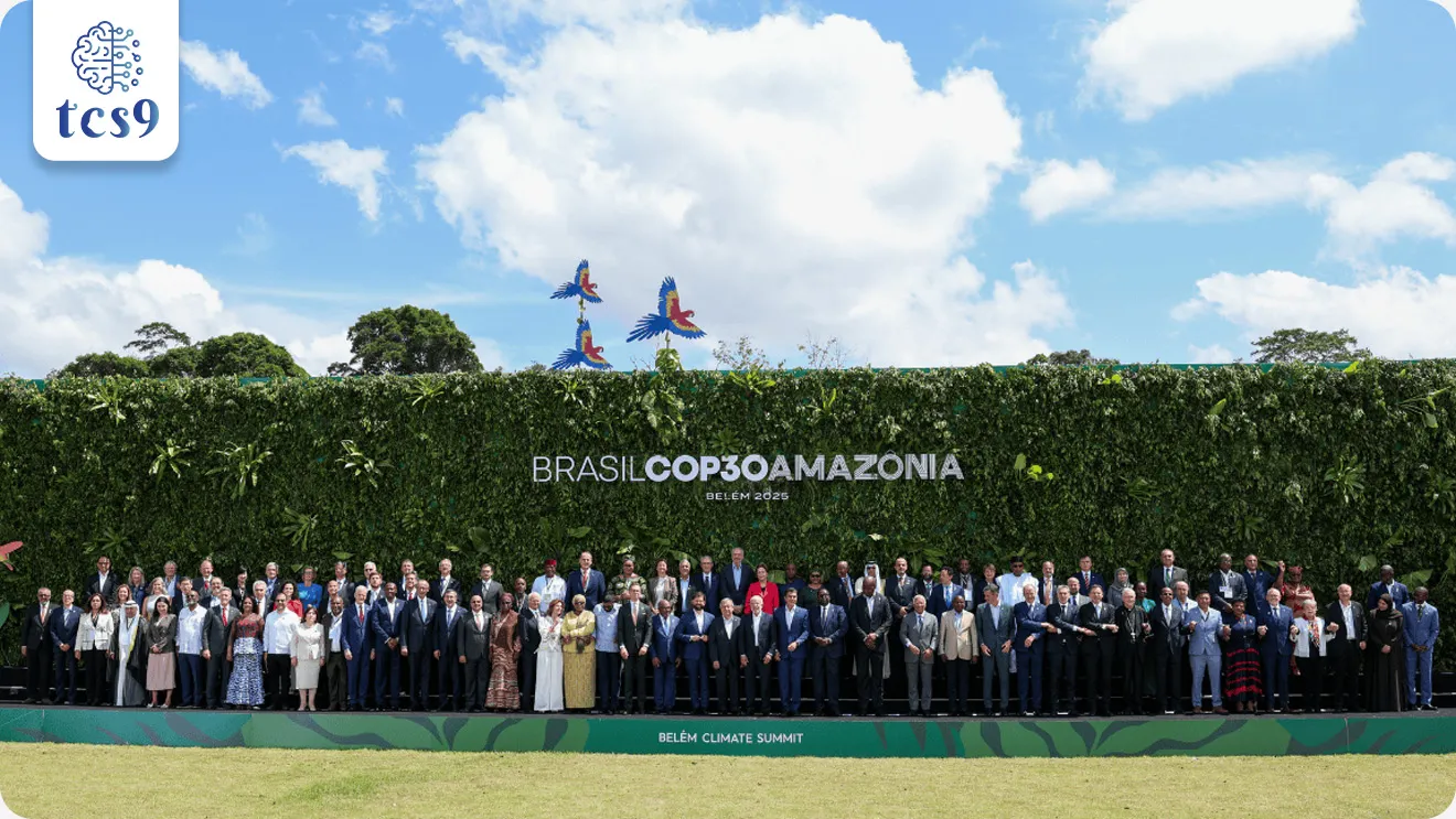 • संयुक्त राष्ट्रांची 30 वी हवामान परिषद (COP30) ब्राझीलच्या बेलें शहरात सुरू झाली आहे.
• ही पॅरिस कराराच्या 10 वर्षांच्या पूर्तीनिमित्त आयोजित केली गेली आहे.
• यावेळी देशांनी दिलेल्या हवामान वचनांचे प्रत्यक्ष अंमलबजावणी कशी करावी, यावर चर्चा होईल.
• परिषदेत हवामान वित्त, तंत्रज्ञान आणि अनुकूलन (Adaptation) या क्षेत्रांतील ठोस उपायांवर भर दिला जाणार आहे.