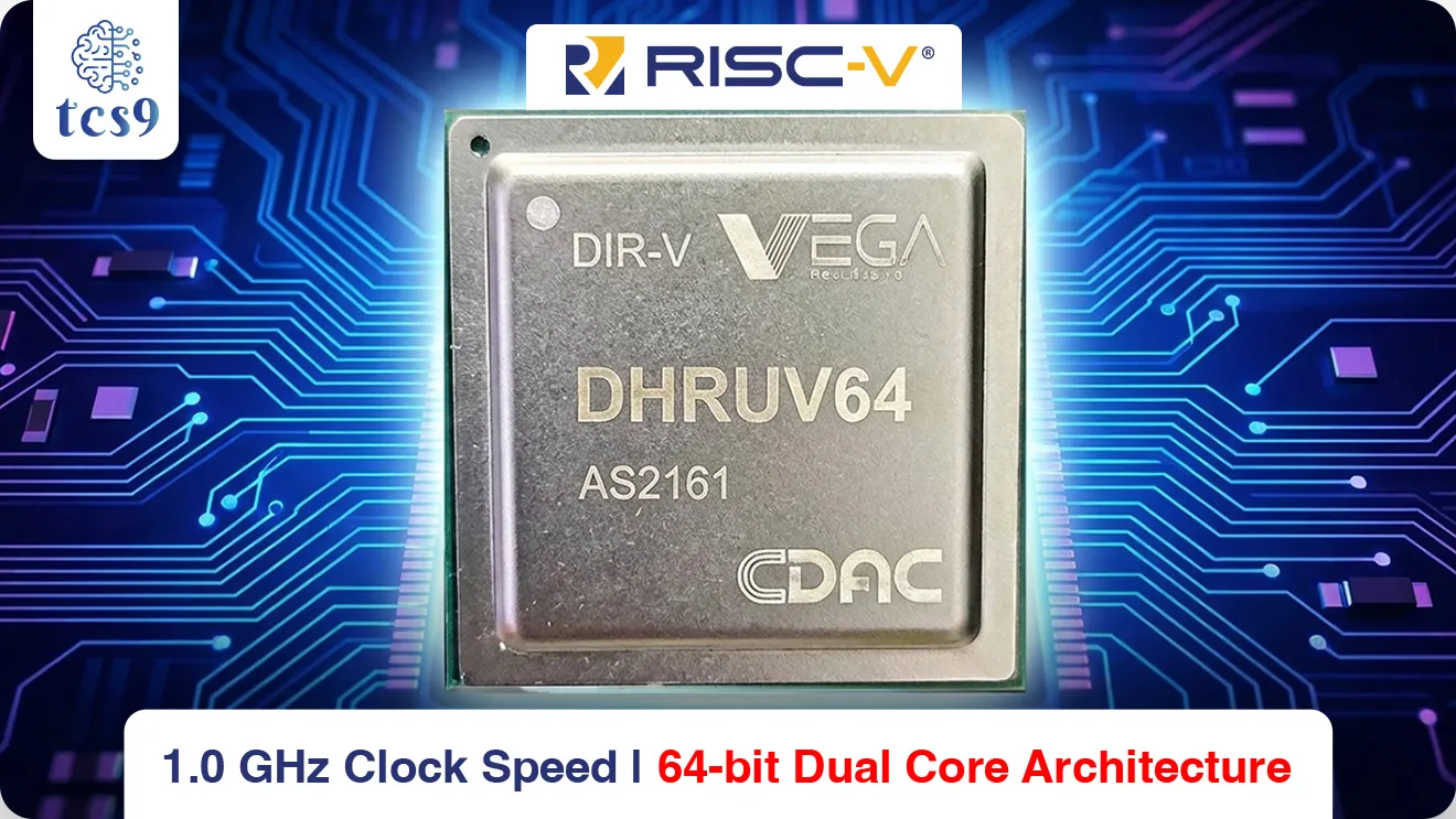 • भारताने DHRUV64 नावाचा आपला पहिला स्वदेशी 64-bit, 1.0 GHz, ड्युअल-कोअर मायक्रोप्रोसेसर विकसित केला आहे.
• हा प्रोसेसर Digital India RISC-V (DIR-V) Programme अंतर्गत तयार करण्यात आला आहे.

DHRUV64 म्हणजे काय ?
• DHRUV64 हा RISC-V open-source architecture वर आधारित 64-bit ड्युअल-कोअर मायक्रोप्रोसेसर आहे.
• हा प्रोसेसर रणनीतिक (Strategic) आणि व्यापारी (Commercial) दोन्ही वापरासाठी उपयुक्त आहे.
• DHRUV64 च्या लाँचिंगसह भारताने आपल्या सेमीकंडक्टर प्रवासात एक महत्त्वाचा टप्पा गाठला आहे.

DHRUV64 कोणी विकसित केला ?
• डिझाइन : Centre for Development of Advanced Computing (C-DAC)
• मार्गदर्शन : Ministry of Electronics and Information Technology (MeitY)
• कार्यक्रम : Microprocessor Development Programme (MDP)

मायक्रोप्रोसेसरचे विकासामागील उद्दिष्टे आणि महत्त्व : 
• मायक्रोप्रोसेसर हे मोबाइल, संगणक, वाहनं, वैद्यकीय उपकरणे, संरक्षण प्रणाली आणि उपग्रहांचे मेंदू असतात.
• भारतासाठी ही मूलभूत तंत्रज्ञान स्वतःकडे असणे महत्त्वाचे आहे, कारण त्यामुळे परदेशी पुरवठादारांवरील अवलंबित्व कमी होते.
• तसेच, यामुळे भारताची इलेक्ट्रॉनिक्स आणि डिजिटल अर्थव्यवस्था अधिक मजबूत व आत्मनिर्भर बनते.
• आत्मनिर्भर भारत उपक्रमाला सेमीकंडक्टर क्षेत्रात चालना मिळेल.
• संशोधन, स्टार्टअप्स व प्रोटोटायपिंगसाठी कमी खर्चाचा पर्याय उपलब्ध होतील.

DHRUV64 ची मुख्य वैशिष्ट्ये : 
• 1.0 GHz क्लॉक स्पीड
• 64-bit ड्युअल-कोअर आर्किटेक्चर
• मल्टीटास्किंगसाठी अधिक कार्यक्षम
• बाह्य हार्डवेअर सिस्टीमशी सुसंगत

DHRUV64 वापर कोण- कोणत्या क्षेत्रात होईल ?
• 5G तंत्रज्ञान
• ऑटोमोटिव्ह इलेक्ट्रॉनिक्स
• इंडस्ट्रियल ऑटोमेशन
• Internet of Things (IoT)
• ग्राहक इलेक्ट्रॉनिक्स