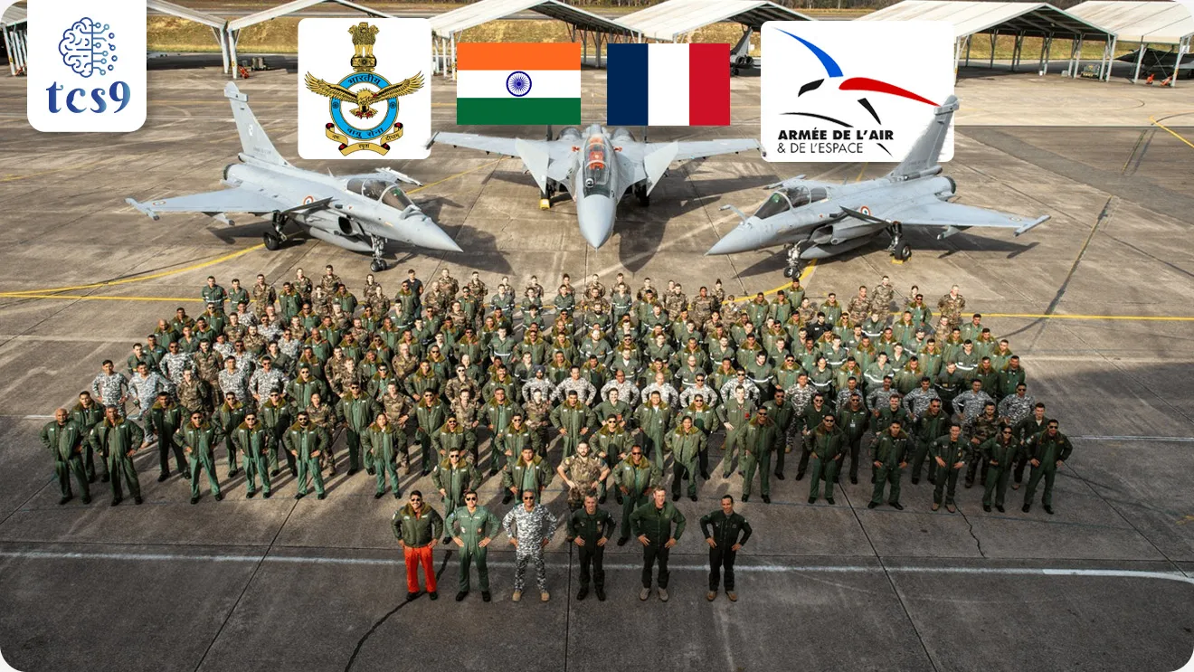 ‘गरुड 25’ सरावा बद्दल परीक्षेसाठी IMP वनलाईनर पॉईंट्स : 
• भारत आणि फ्रान्स यांच्यात ‘गरुड 25’ हा संयुक्त हवाई सराव फ्रान्समधील Air Base 118, Mont-de-Marsan येथे पार पडला.
• या सरावात भारतीय हवाई दल (IAF) आणि फ्रेंच एयर एंड स्पेस फ़ोर्स (FASF) सहभागी झाले होते.
• उद्देश : या सरावाचा उद्देश दोन्ही देशांच्या हवाई दलांमधील सामरिक सहकार्य, परस्पर समन्वय आणि युद्धतयारी वाढवणे हा होता.