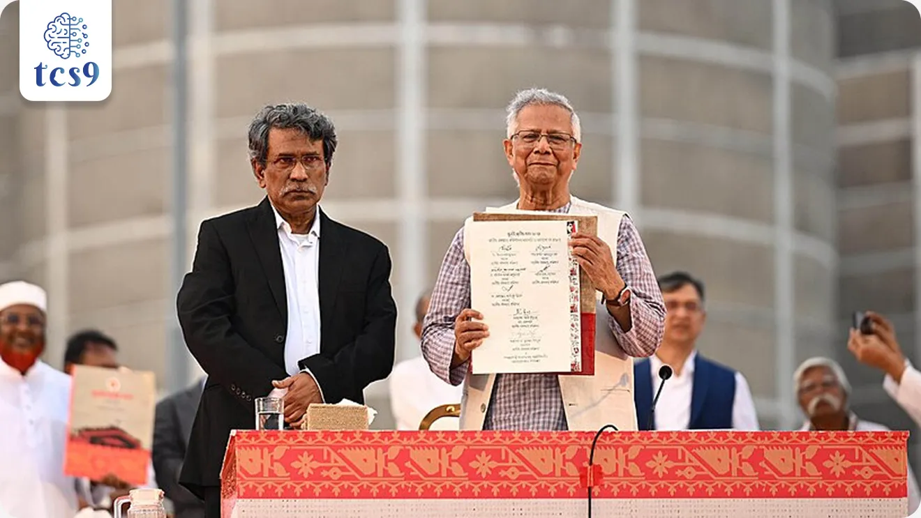 • बांग्लादेश ने आपली 13 वी सार्वत्रिक निवडणूक तसेच जुलै नॅशनल चार्टर वर आधारित राष्ट्रीय सार्वमत 12 फेब्रुवारी 2026 रोजी घेण्याची घोषणा केली आहे.
• ही घोषणा 2024 मध्ये बांग्लादेशात झालेल्या जुलै जनआंदोलनानंतर करण्यात आली आहे.