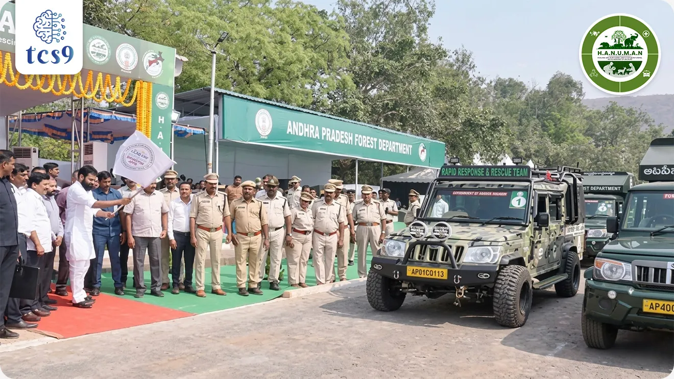 Project HANUMAN


Subject : GS - सरकारी योजना - उपक्रम, पर्यावरण

सरळसेवा, तलाठी, वनरक्षक, पोलीस भरती, अग्निवीर , रेल्वे भरती, SSC GD, MPSC, UPSC परीक्षेसाठी विचारलेले / संभाव्य महत्त्वपूर्ण  प्रश्न


प्रश्न) अलिकडे, मानव–वन्यजीव संघर्ष कमी करण्यासाठी ‘प्रोजेक्ट HANUMAN’  कोणत्या राज्याने सुरू केला ?

1. आंध्र प्रदेश
2. कर्नाटक
3. महाराष्ट्र
4. ओडिशा

उत्तर : आंध्र प्रदेश


📰 बातमी काय ?

• आंध्र प्रदेश सरकारने ‘प्रोजेक्ट HANUMAN’ सुरू केला.
• या उपक्रमाचा उद्देश मानव–वन्यजीव संघर्ष (Human–Wildlife Conflict) कमी करणे हा आहे.

🧐 प्रोजेक्ट HANUMAN म्हणजे काय ?

• प्रोजेक्ट HANUMAN म्हणजे Healing and Nurturing Units for Monitoring, Aid and Nursing of Wildlife.
• आंध्र प्रदेश सरकारचा हा एक राज्यस्तरीय उपक्रम आहे, ज्याचा उद्देश वन्यजीवांचे बचाव (Rescue), उपचार (Treatment), पुनर्वसन (Rehabilitation) आणि निरीक्षण (Monitoring) करणे तसेच जंगलाजवळील लोकांचे संरक्षण करणे हा आहे.

⚙️ या प्रकल्पात नेमकं काय केलं जाणार आहे ?

 1) वाहने - या प्रकल्पाअंतर्गत वन्यजीवांशी संबंधित घटना घडल्यास त्वरित प्रतिसाद देण्यासाठी 100 वाहने तैनात केली जातील, ज्यामध्ये रॅपिड रिस्पॉन्स युनिट्स आणि वन्यजीव अ‍ॅम्ब्युलन्सचा समावेश आहे.

2) बचाव व उपचार केंद्रे - जखमी किंवा अडचणीत सापडलेल्या प्राण्यांसाठी विशाखापट्टणम, राजमहेंद्रवरम, तिरुपती आणि बिरलूट येथे बचाव व उपचार केंद्रे स्थापन केली जातील.
 
3) ‘वज्र’ टीम -  गाव पातळीवर ‘वज्र’ (Vajra – Wildlife Rakshak) टीम तयार केल्या जातील, ज्या साप पकडणे किंवा लहान वन्यजीव घटनांवर नियंत्रण ठेवतील.

4) AI - याशिवाय, Artificial Intelligence (AI) चा वापर करून प्राण्यांची हालचाल ट्रॅक केली जाईल आणि ते गावाजवळ आल्यास आधीच सूचना दिली जाईल.

4) HANUMAN App - ‘HANUMAN App’ द्वारे लोकांना घटना नोंदवता येतील आणि प्रशासनाशी संपर्क साधता येईल.


💰 नुकसानभरपाई आणि विशेष उपाय : 
• या प्रकल्पाअंतर्गत वन्यजीव हल्ल्यांमध्ये मृत्यू झाल्यास ₹10 लाख आणि जखमी झाल्यास ₹2 लाख नुकसानभरपाई दिली जाईल.
• पाळीव जनावरांच्या नुकसानीसाठी बाजारभावानुसार भरपाई दिली जाईल.
• तसेच, हत्तींच्या संघर्षप्रवण भागात प्रशिक्षित कुमकी हत्ती (Kumki Elephants) वापरून वन्य हत्तींचे कळप नियंत्रित केले जातील.


🤝 समन्वय (Coordination) :
या प्रकल्पात विविध विभाग एकत्र काम करणार आहेत —
• वन विभाग
• पोलिस
• कृषी विभाग
• महसूल विभाग
• पंचायत राज विभाग

🌍 HANUMAN  प्रकल्प का महत्त्वाचा आहे ?
• हा उपक्रम दोन महत्त्वाच्या गोष्टी साध्य करतो -
1. जंगलाजवळ राहणाऱ्या लोकांचे संरक्षण
2. जखमी किंवा भटक्या वन्यजीवांचे संरक्षण आणि पुनर्वसन


🔑 परीक्षेच्या दृष्टीने IMP रिव्हिजन पॉईंट्स : प्रोजेक्ट HANUMAN

• प्रोजेक्ट HANUMAN → आंध्र प्रदेश सरकारचा उपक्रम
• पूर्ण रूप → Healing and Nurturing Units for Monitoring, Aid and Nursing of Wildlife
• उद्देश → मानव–वन्यजीव संघर्ष कमी करणे
• ‘वज्र’ टीम → गाव पातळीवरील वन्यजीव रक्षक पथके
• तंत्रज्ञान → कृत्रिम बुद्धिमत्ता (AI) आधारित निरीक्षण + HANUMAN अ‍ॅप
• समन्वय → वन, पोलिस, कृषी, महसूल, पंचायत राज विभाग