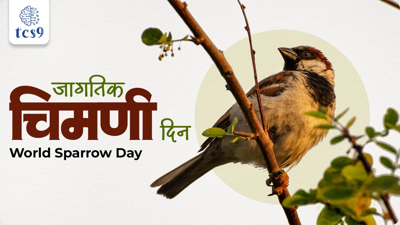 World Sparrow Day, Jagtik chimni divas, Why is World Sparrow Day celebrated?, Pib news, I Love Sparrows” and “We Love Sparrows, Jagtik chimni divasachi sankalpana, A Tribute to Nature's Tiny Messengers, House Sparrow, Passer domesticus, state bird of, state bird of Bihar, state bird of Delhi, rajyapakshi, rajyacha rajyapakshi konta, Dinvishesh, paryavaran, vanrakshak, Indicators of a healthy ecosystem, I Love Sparrows, environment notes vanrakshak bharti forest guard,  paryavaran notes, world current affair, jagtik ghadamodi, world news, Chalu Ghadamodi 2025, Chalu Ghadamodi Marathi, Chalu Ghadamodi PDF Download, Chalu Ghadamodi Test Series, Chalu Ghadamodi Prashnottare, Mahatvachya Chalu Ghadamodi, Chalu Ghadamodi Sarav Prashna, Darrojchya Chalu Ghadamodi, Chalu Ghadamodi Marathi Masik, Talathi Chalu Ghadamodi 2025, Talathi Bharti Chalu Ghadamodi, Talathi Spardha Pariksha Chalu Ghadamodi, RRB Group D Chalu Ghadamodi Marathi, Railway Bharti Chalu Ghadamodi, RRB Sarav Prashna Chalu Ghadamodi, Maharashtra Police Bharti Chalu Ghadamodi, Police Bharti Chalu Ghadamodi Prashnottare, Maharashtra Police Chalu Ghadamodi 2025, SSC GD Chalu Ghadamodi Marathit, SSC Bharti Chalu Ghadamodi, SSC Prashnsancha Chalu Ghadamodi, Vanrakshak Bharti Chalu Ghadamodi, Vanrakshak Pariksha Chalu Ghadamodi, Vanrakshak Prashnapatrika Chalu Ghadamodi, Agniveer Bharti Chalu Ghadamodi 2025, Agniveer Spardha Pariksha Chalu Ghadamodi, Agniveer Sarav Prashna Chalu Ghadamodi, tcs chalu ghadamodi, ibps chalu ghadamodi, chalu Ghadamodi Marathi,   current Affair marathi madhe, 2024 cha chalu Ghadamodi,   police Bharti chalu Ghadamodi,   police Bharti prashnasanch,   police Bharti GK prashna,   Mpsc chalu Ghadamodi,   sarkari Naukri,   sarkari job,   sarkari yojna,   Maharashtra cha chalu Ghadamodi,   Maharashtra government yojna,   PSI syllabus, PSI cutoff,   police Bharti syllabus,   police Bharti cutoff,   police Bharti merit,   MPSC Sathi book,   MPSC Sathi pustak,   police Bharti Sathi pustak,   police Bharti magil prashnapatrika,   MPSC previous years question papers,   Mumbai police Bharti,   Mumbai police Bharti Lekhi kadhi ahe,   government GR,   police Bharti result,   MPSC result,   SSC GD merit,   sscgd syllabus,   army Bharti merit,   army Bharti result,   UPSC Marathi,   combine pariksha,   talathi,   talathi syllabus,   talathi cutoff,   talathi book list,   talathi result,   talathi merit, tcs mock test, tcs pattern, ibps pattern, tcs pyq, tcs sarav paper, tcs talathi paper, tcs pattern notes, tcs prashnasanch, tcs gk gs, tcs maths, tcs talathi,  talathi jaga kiti ahe,   saralseva exam,   saralseva pariksha,   saralseva result,   zilha parishad Bharti,   zilha parishad prashnapstrika, dinvishesh, Chalu Ghadamodi Marathi madhun, current Affair marathi madhe, headline-news, maharashtra-news, jhattpatt-batmya, pib, marathi batmya, government new channel, Pib, akashvani, the Hindu, Indian express, Loksatta, Lokmat, Dainik Bhaskar, sansad news, editorial, sampadkiya, vishleshan, Loksabha news, rajyasabha news, SSC GD notes, sscgd question papers, sscgd exam answer, results, SSC GD admit card, sscgd ground, exam centre, mpsc main answer writing, maharashtra police recruitment 2025, maharashtra police exam updates, maharashtra police bharti latest news, maharashtra police exam calendar 2025, maharashtra police exam syllabus pdf download, maharashtra police bharti exam pattern 2025, maharashtra police constable syllabus, physical test details maharashtra police, maharashtra police bharti admit card 2025, maharashtra police hall ticket download, maharashtra police exam admit card date, maharashtra police study material pdf, maharashtra police exam preparation tips, maharashtra police mock tests free, best books for maharashtra police exam, maharashtra police bharti previous year papers pdf, maharashtra police constable sample papers, maharashtra police si model question papers, maharashtra police eligibility criteria 2025, age limit for maharashtra police bharti, educational qualification maharashtra police, maharashtra police result 2025, maharashtra police merit list, maharashtra police exam cutoff marks, maharashtra police online application 2025, maharashtra police physical test details, document verification for maharashtra police bharti, maharashtra police recruitment 2024, maharashtra police exam calendar 2024, maharashtra police bharti exam pattern 2024, maharashtra police bharti admit card 2024, maharashtra police eligibility criteria 2024, maharashtra police result 2024, maharashtra police online application 2024, RRB Group D, Railway Group D, Railway Recruitment Board Group D, Railway Group D Exam, Railway Group Notification, Railway Group D Vacancy, Railway Group D Syllabus, Railway Group D Eligibility, Railway Group D Application, Railway Group D Admit Card, Railway Group D Result, Railway Group D Cut Off, Railway Group D Salary, Railway Group D Jobs, RRB Group D Study Material, RRB Group D Previous Papers,  RRB Group D Mock Tests, RRB Group D Exam Pattern, current Affair, General Science, GK, GS, General  Awareness, current  affairs marathi , Mathematics, General Intelligence and reasoning, RRB chalu Ghadamodi, RRB Group D marathi notes, samanya vinyan, samanya, nyan, railway notes marathi madhe, railway pagar, pagar ani bhatta, railway bharti notes marathi, railway bhartichi tayari kashi karaychi, railway bharti magil varshanche prashnapatrika, railway bhartipyq, railway bharti prashnasanch, railway bharti test paper, railwetvnokrichi sandhi, railway job, railway bharticha syllabus, railway bharti pattern, railway bharti imp prashn, railway bhartila vicharle janare prashn, competitive exam, spardha parisha, railway bharti online class, railway bharti class, railway bharti chi tayari kashi karaychi,  RRB Group D Syllabus, RRB Group D Previous Papers, RRB Group D Exam Pattern, RRB Group D Eligibility Criteria, RRB Group D Notification, RRB Group D Application, RRB Group D Admit Card, RRB Group D Result, RRB Group D Cut Off, RRB Group D Salary, RRB Group D Jobs, RRB Group D Coaching, RRB Group D Study Material, RRB Group D Mock Tests, Railway Group D Level 1, RRB Group D 2025, RRB Group D Level 1, RRB Group D Posts, RRB Group D Exam Pattern, RRB Group D Exam Date, RRB Group D Online Application, RRB Group D Previous Papers, RRB Group D Preparation Tips, RRB Group D Study Material, RRB Group D Coaching, RRB Group D Mock Tests, How to prepare for RRB Group D exam, RRB Group D exam syllabus 2025, RRB Group D eligibility criteria 2025, RRB Group D application form 2025, RRB Group D admit card download, RRB Group D result date 2025, RRB Group D cut off marks 2025, RRB Group D salary and allowances, Best books for RRB Group D exam, Online coaching for RRB Group D, Railway Group D , RRB Group D, Railway Jobs , Government Jobs, Railway Recruitment, RRB Group D Exam, Railway Group D Vacancy, RRB Group D Notification, Railway Group D Application, RRB Group D Salary, aajcha dinveshesh, suvichaar, jagtik dinveshsh, dinveshsh
