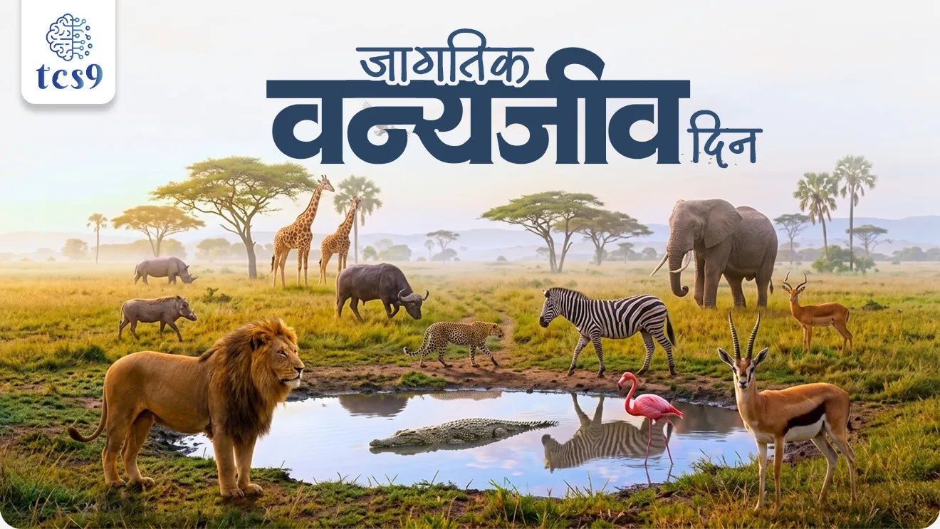 What is World Wildlife Day?, World Wildlife Day, Which day is celebrated as World Wildlife Day?, Jagtik vanyajiv din, Jagtik vanyajiv din kevha asto, Jagtik vanyajiv din achi sankalpana, Jagtik vanyajiv din mhanje Kay, World Wildlife Day theme, Jagtik vanyajiv din ka sajri kartst, UNITED NATIONS, United Nations General Assembly , sanyukt rashtra, Convention on International Trade in Endangered Species of Wild Fauna and Flora, CITES, UN World Wildlife Day, Wildlife Conservation Finance: Investing in People and Planet, 2026 the theme of, Medicinal and Aromatic Plants: Conserving Health, Heritage and Livelihoods, What is the theme of World Wildlife Day 2026? vanyajiv sanrakshan vitta, paryavaran notes Marathi madhe, environment notes mpsc, vanrakshak, vansevak,