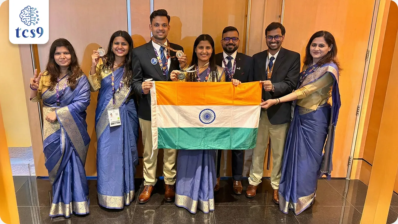 जागतिक  कौशल्य आशिया स्पर्धा  2025 मध्ये भारताची कामगिरी ? 
• भारताने 1 रौप्य पदक, 2 कांस्य पदके आणि 3 उत्कृष्टता पदकं (Medallions for Excellence) जिंकली.
• 29 देशांमधून 8 वा क्रमांक मिळवत भारताने कौशल्य क्षेत्रात आपली जागतिक ओळख मजबूत केली.
• ज्यातून जागतिक कौशल्य क्षेत्रात भारताचा वेगाने वाढता प्रभाव दिसून आला.

महिला स्पर्धकांचा विशेष ठसा : 
• महिला स्पर्धकांनी काही अपारंपारिक कौशल्यांमध्येही उत्तम कामगिरी केली.
• काहींना त्यांच्या कौशल्यात “Best in the Country” हा सन्मान मिळाला.
• हे भारतातील महिला कौशल्य विकासाची वाढ दर्शवणारे महत्त्वाचे पाऊल आहे.